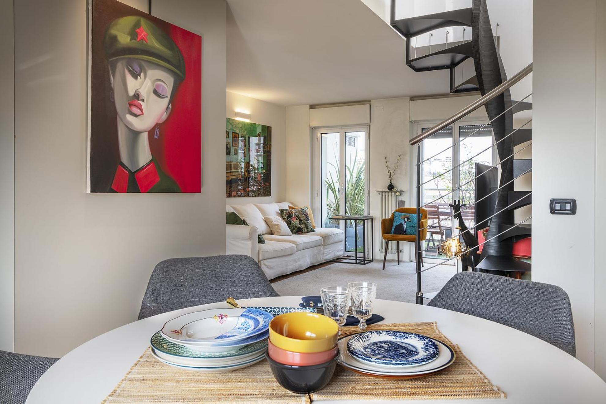 Giresio 41 - Your Penthouse With Rooftop Garden In Milano Navigli - Wifi Екстериор снимка