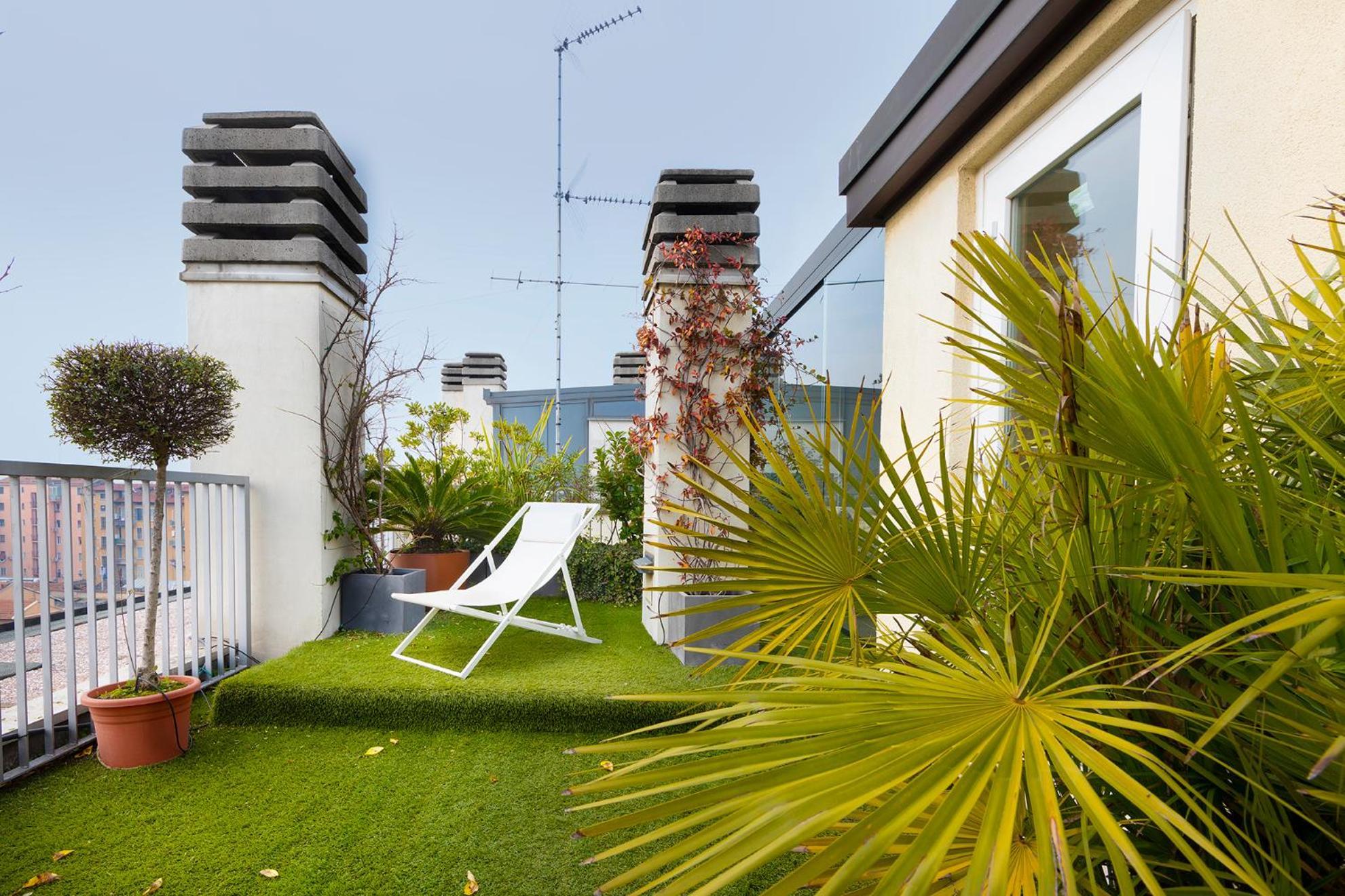 Giresio 41 - Your Penthouse With Rooftop Garden In Milano Navigli - Wifi Екстериор снимка